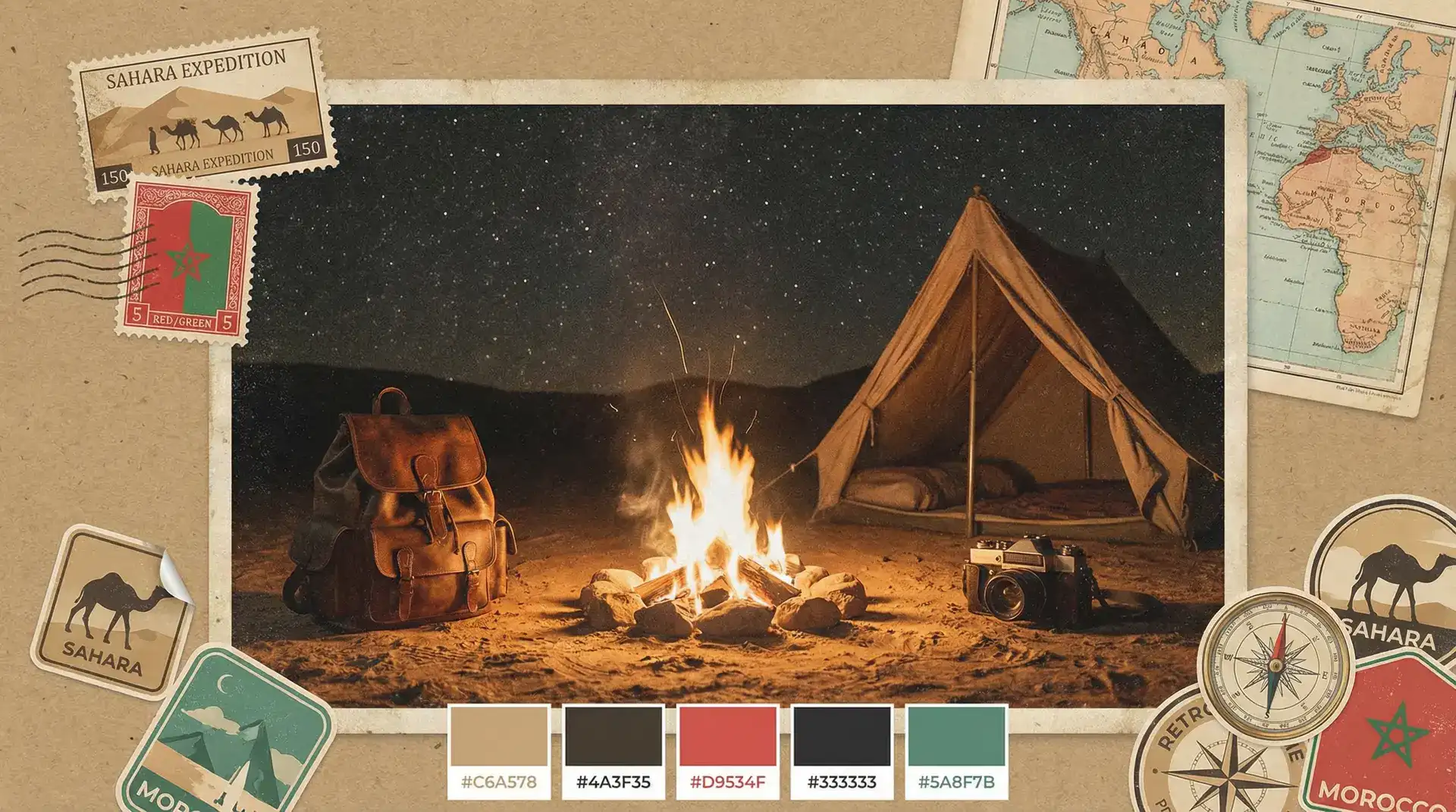 撒哈拉沙漠星空 - 芒果视频 非洲目的地